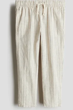 H&M Pantalón en mezcla de lino