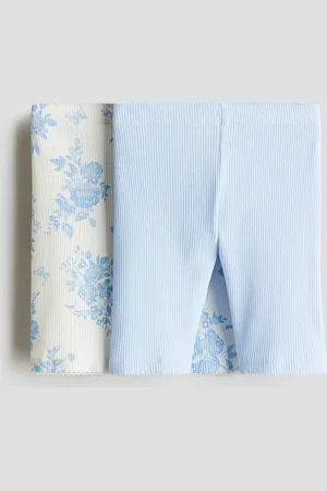 H&M 2-pack ribbed cycling shorts