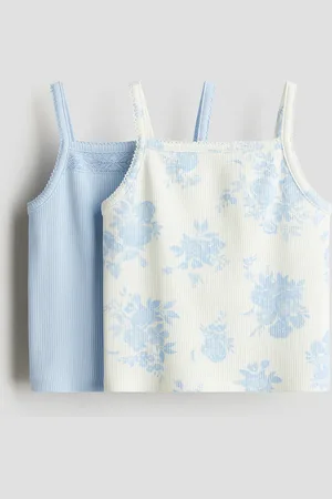 H&M 2-pack Tops de tirantes en algodón