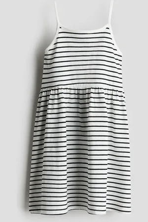H&M Vestido en punto de algodón