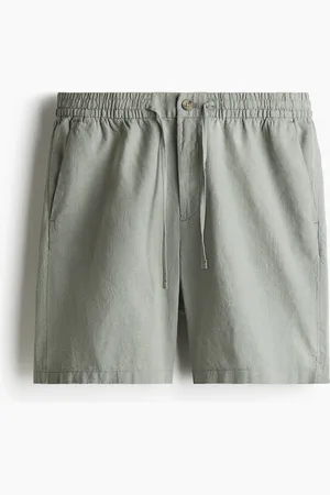 H&M Shorts Regular Fit en mezcla de lino