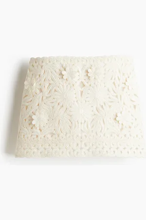H&M Minifalda con aplicaciones