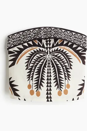 H&M Top bandeau con diseño