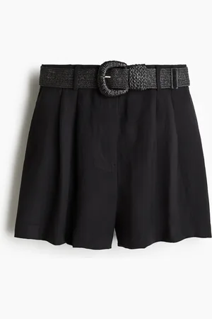 H&M Shorts con cinturón