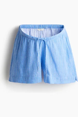 H&M MAMA Shorts de muselina con cordón de ajuste
