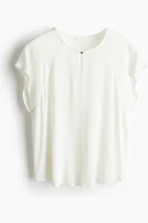 H&M Blusa de crepé