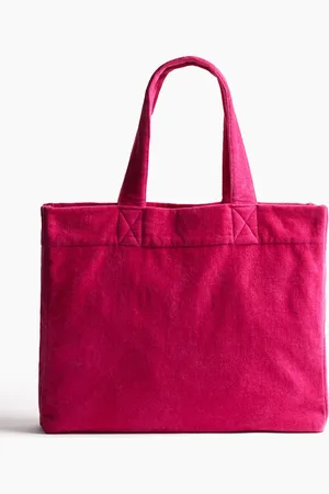 H&M Bolso playero en terry de algodón