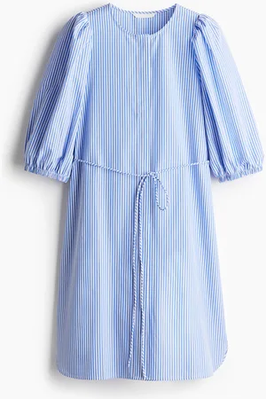 H&M Vestido con mangas abombadas