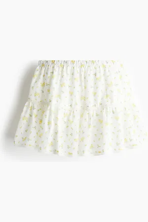 H&M Minifalda con detalle de encaje