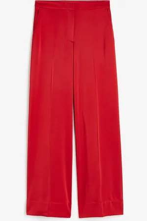 H&M Pantalón ancho de satín