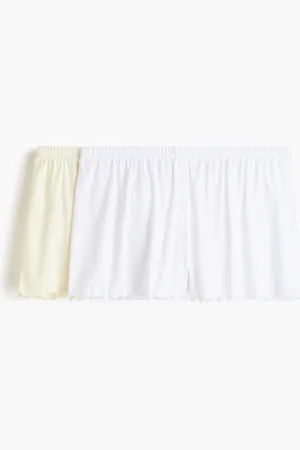 H&M 2-pack Shorts de pijama en pointelle