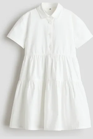 H&M Vestido camisa de algodón