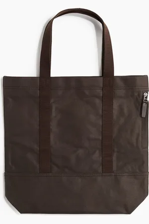 H&M Bolso tote en lona encerada