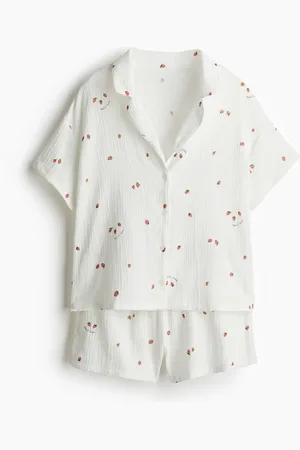 H&M Pijama en muselina de algodón