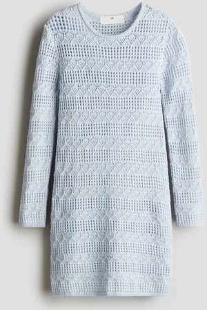 H&M Vestido con apariencia crochet