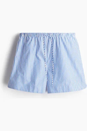 H&M Shorts de algodón con cordón de ajuste