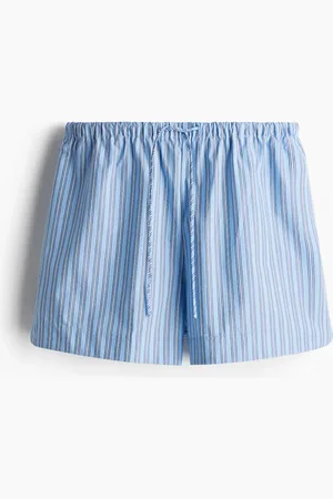 H&M Shorts de algodón con cordón de ajuste