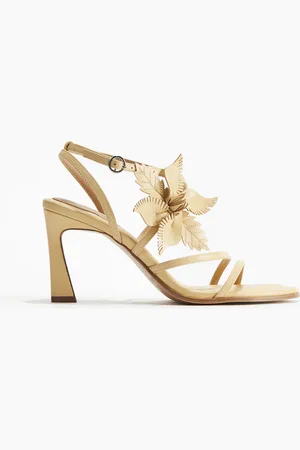 H&M Sandalias de tacón con aplicación
