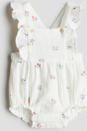 H&M Overol de shorts en algodón