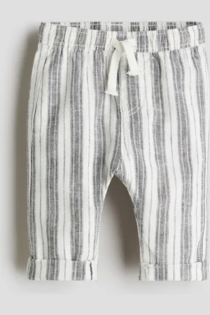 H&M Joggers en mezcla de lino