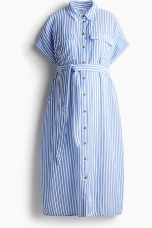 H&M MAMA Muslin shirt dress