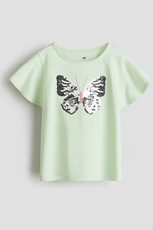 H&M Top con diseño de lentejuelas