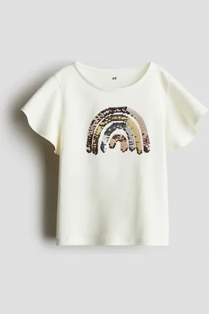 H&M Top con diseño de lentejuelas