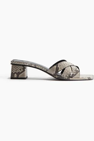 H&M Sandalias con tacón de bloque