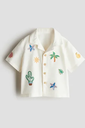 H&M Linen-blend resort shirt