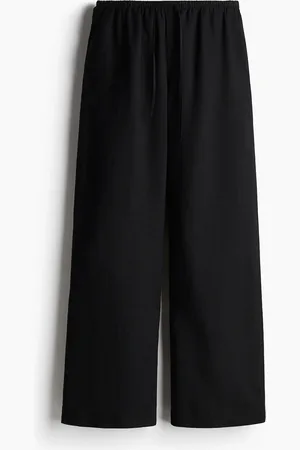 H&M Pantalón recto en mezcla de lino