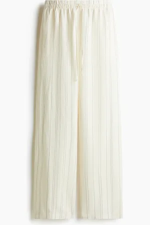 H&M Pantalón en mezcla de lino