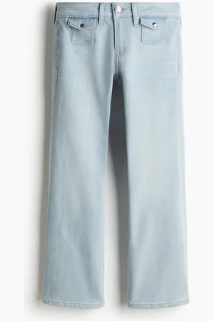 H&M Flared Low Ankle Jeans