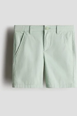 H&M Shorts caquis de algodón