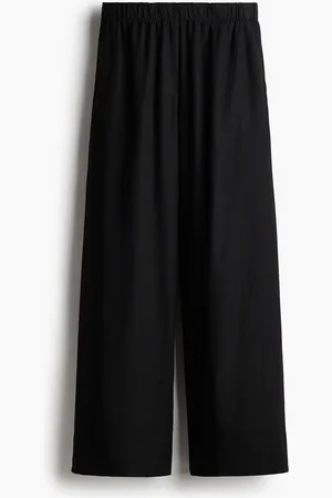 H&M Pantalón ancho en mezcla de lino