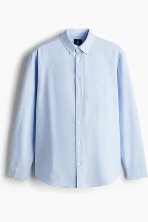 H&M Camisa Oxford Regular Fit
