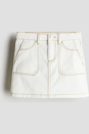 H&M Falda en sarga de algodón