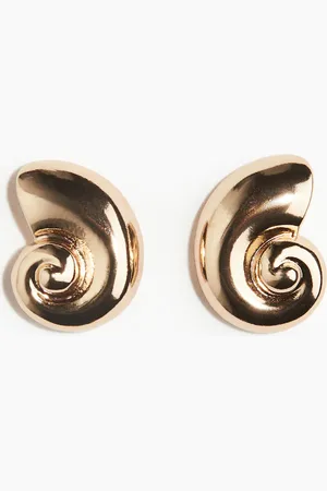 H&M Aretes con diseño de conchas