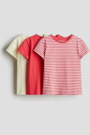 H&M 3-pack playeras de algodón