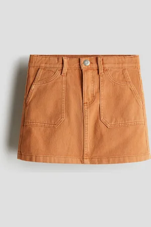 H&M Falda en sarga de algodón