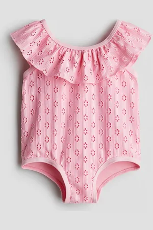 H&M Traje de baño con borde de olán