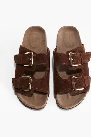 H&M Sandalias de gamuza