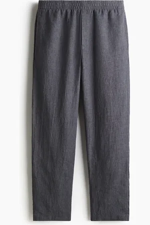 H&M Pantalón Regular Fit en lino