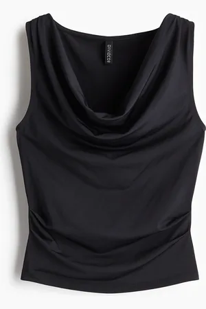 H&M Top drapeado