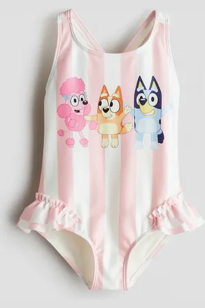 H&M Traje de baño con olanes y diseño