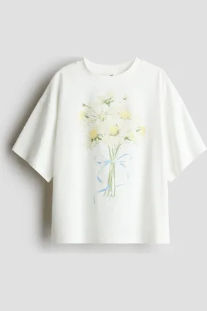 H&M Playera oversized de algodón