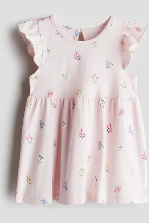 H&M Vestido estampado de algodón