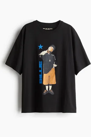 H&M Playera oversized con diseño