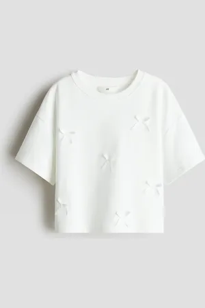 H&M Playera corta con diseño