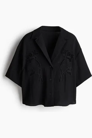 H&M Camisa en bordado inglés