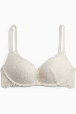 H&M Sostén push-up sin varillas en encaje